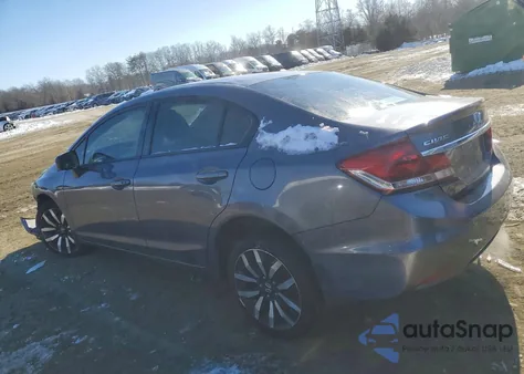 2015 Honda Civic Exl from USA, damaged, VIN 19XFB2F9XFE215570